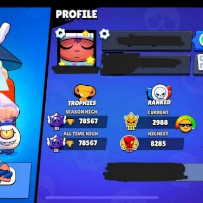 Vendo Conta 78.5k Troféus, full lvl 11, skins e full hipercargas