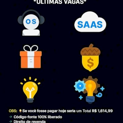 PACK PRO SAAS LUCRATIVO 🤑⚠️