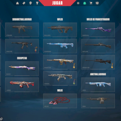 Conta Valorant Plat 3 - 6 skins