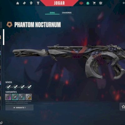 >>Conta VALORANT| 13 Skins | Nocturnum Phantom | Entrega Automática!