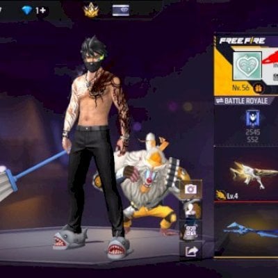 Conta de free fire gemada prime 4 conta cria na indonésia