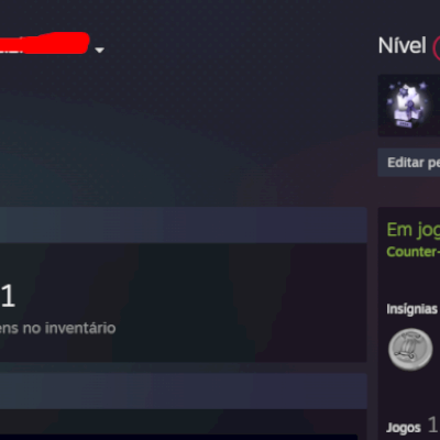 CONTA STEAM ANTIGA 18 ANOS - DESBLOQUEADA - MOEDAS 5 E 10 ANOS - COM JOGOS