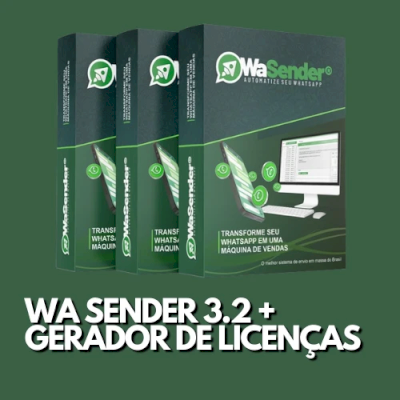 Wa Sender 3.2 + Gerador De Licenças (+Brindes Inclusos)