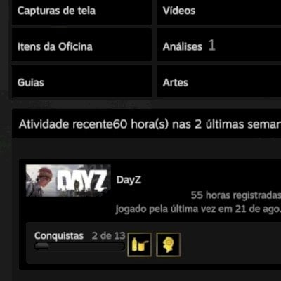 Conta steam cs2 prime dayz +jogos