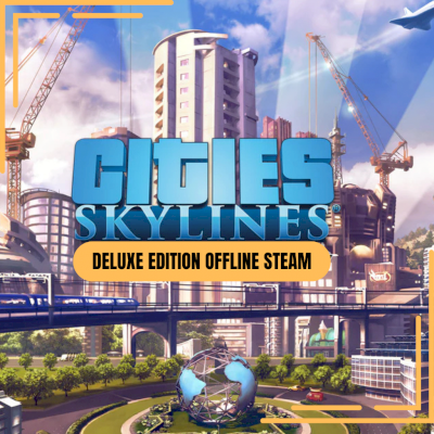 Conta Cities Skylines 1 Deluxe Pc Digital Steam Offline