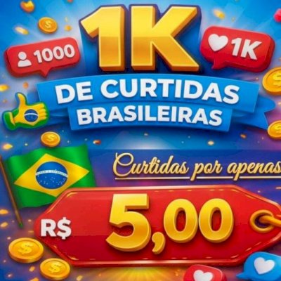 Curtidas Brasileiras para Instagram - 1000 Curtidas  !