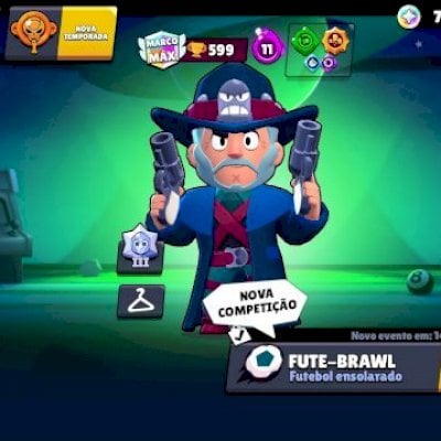 Conta Brawl Stars FA 38K troféus com muita skin