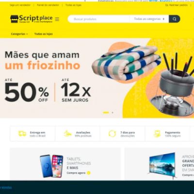 Script Marketplace Estilo E Mercado Livre O Original