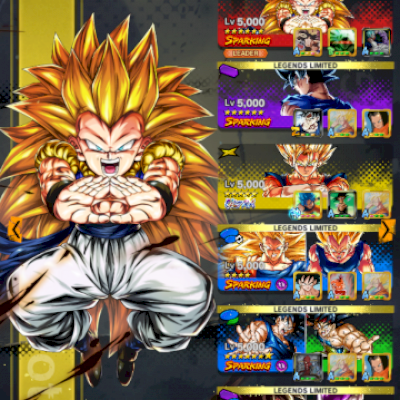 Conta dragon ball legends