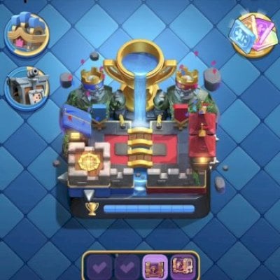 CONTA CLASH ROYALE 9K TROFÉUS