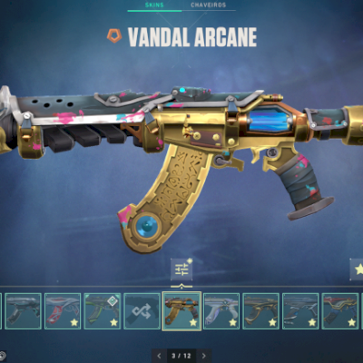 Conta valorant com 1600 gastos