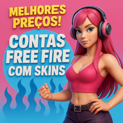 CONTAS FF COM SKINS