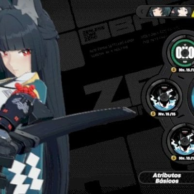 Conta Zenless Zone Zero — Miyabi assinatura + Ellen + Jane Doe + Astra Yao