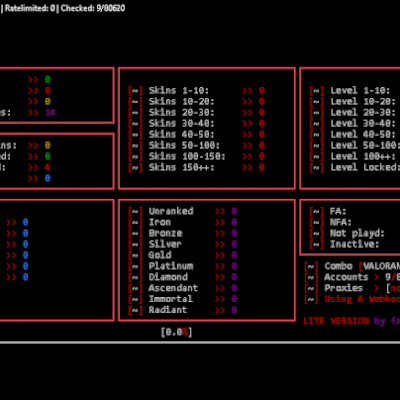 Valorant Checker + Brinde de 26k de contas nfa