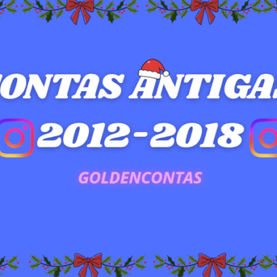 (PROMOÇÃO NATALINA ) CONTAS ANTIGAS DO INSTAGRAM