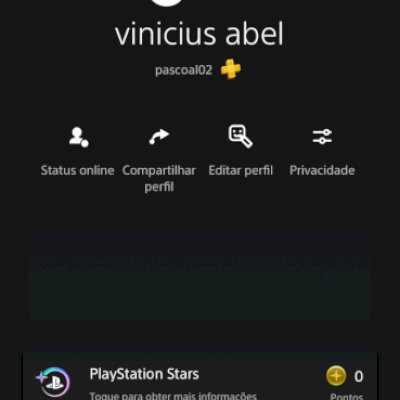 Conta da psn
