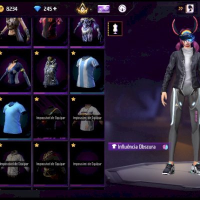 Conta free fire antiga