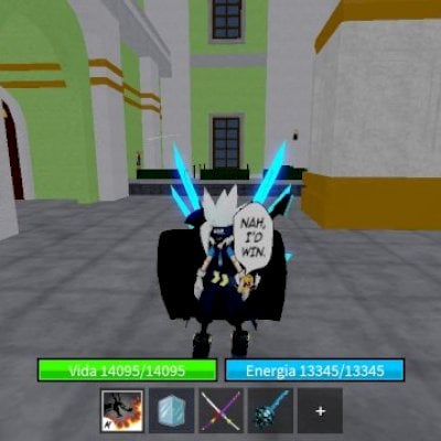 Vendo conta de blox fruit gemada