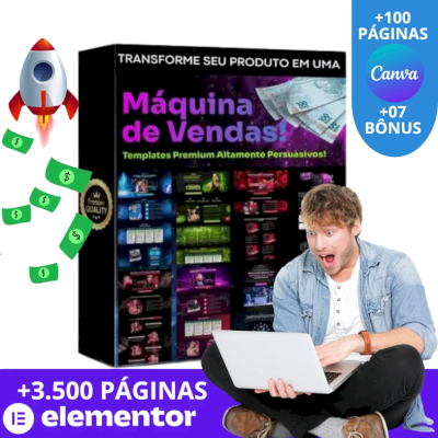 +1.000 Paginas De Vendas Premium - Profissional 2024