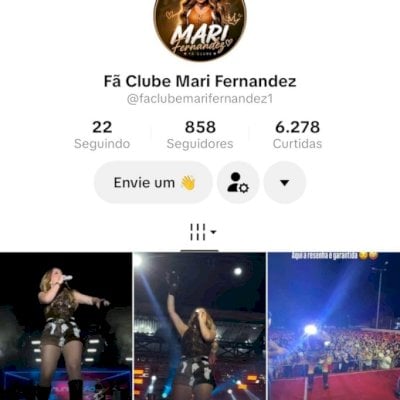 Vendo conta do tik Tok engajada