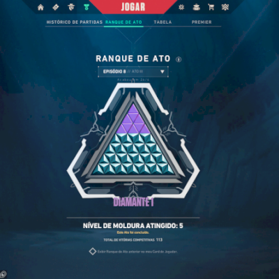 CONTA VALORANT DIAMANTE/PLATINA COM DIVERSAS SKINS (pra vender logo)