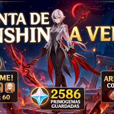 GENSHIN IMPACT - CONTA END-GAME A VENDA