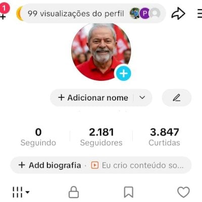 CONTA TIK TOK 2,2K DE SEG E 3,8K DE CURTIDAS (SHOP DAQUI 30 DIAS) CONTAS TIK TOK