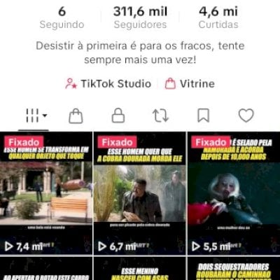 Tiktokshopbr sem d0c 311k de seguidores reais e orgânico (Leia a descrição)