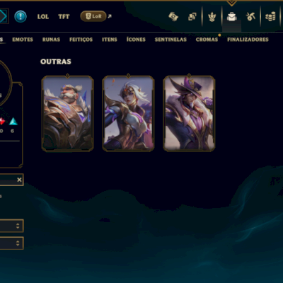 Bronze 1 com 80 Champs e 13 Skins ( Mais de 50 Jogos )