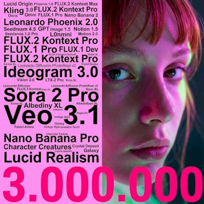 Veo 3.1, Kling Omni, Sora 2, FLUX 2, Seedance 2.0, Nano Banana Pro +Grok Prompts