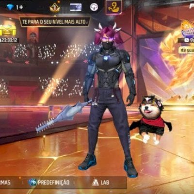 Conta Free fire level 66+2 passes+encubadoras+itens raros