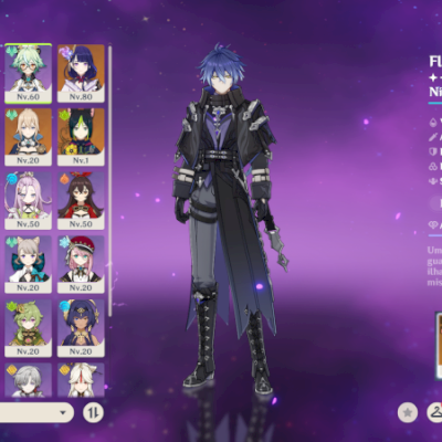 GENSHIN IMPACT - AR51, 10T5 Flins, Ineffa, Xilonen, Shogun e chiori...