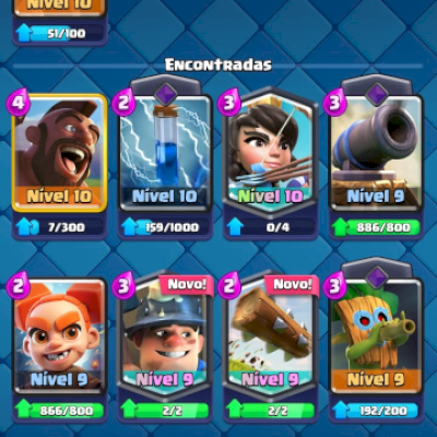 CONTA CLASH ROYALE FULL ACESSO
