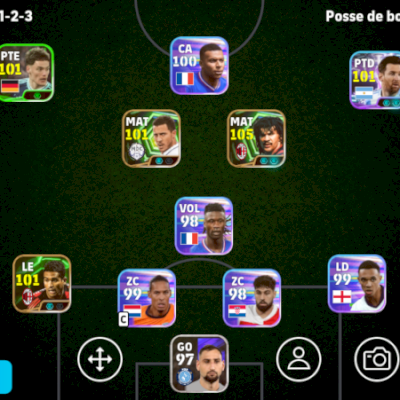 CONTA EFOOTBALL FORÇA 3079 3 ICONS E 1 SHOWTIMES GULLIT BRABO