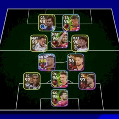 Efootball mobile contas