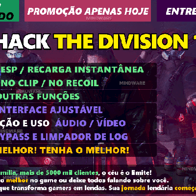 SCRIPT THE DIVISION 1 🚀 100% EXCLUSIVO E PRIVADO - [RECOMENDAMOS]