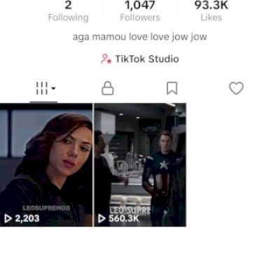 CONTA TIKTOK DE EDIT