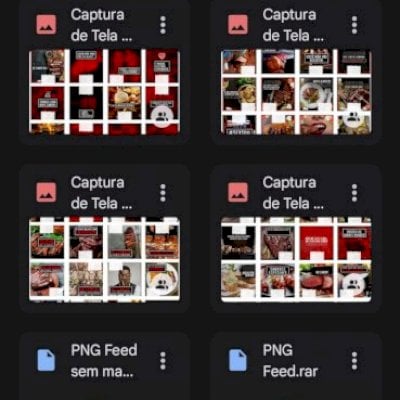 _PACK DE ARTES LANCHONETE E RESTAURANTE