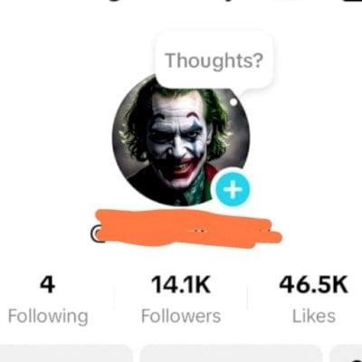 Conta TikTok 10K monetizada