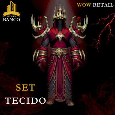 World of Warcraft -Transmog/Skin de armadura de TECIDO (Completo)