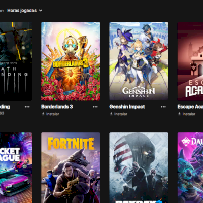 Conta Epic Games com varios jogos bons