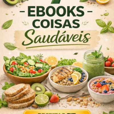 7 ebooks - coisas saudáveis prontos para você emagrecer