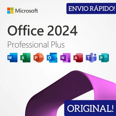 Microsoft Office 2024 Professional Plus Licença Vitalícia