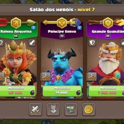 CLASH OF CLANS - CV 13 DISPONÍVEL