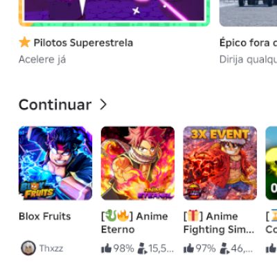 Conta com vários jogos focadas em skins e algumas gammepass em jogos