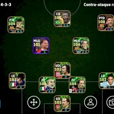 Conta top a venda com messi 108