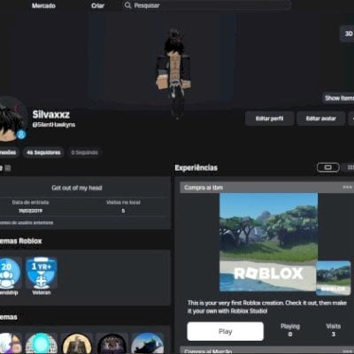 VENDO CONTA DE ROBLOX COM KORBLOX E MUITOS ITENS MAIS DE 100K DE ROBUX GASTOS