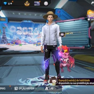 CONTA COM ANGELICAL ROXA MASCULINA!//TROCA NICK//CUBO MAGICO