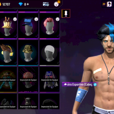 Conta Free Fire antiga ja gastei mais de 100 reais nela