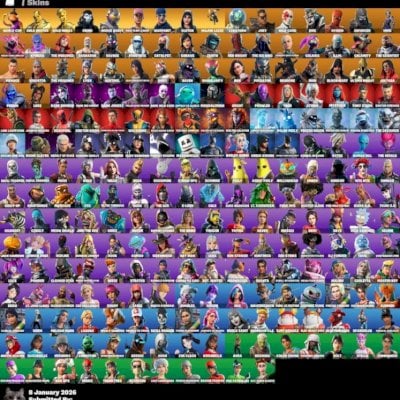 Conta Fortnite Com Minty e quase 300 skins
